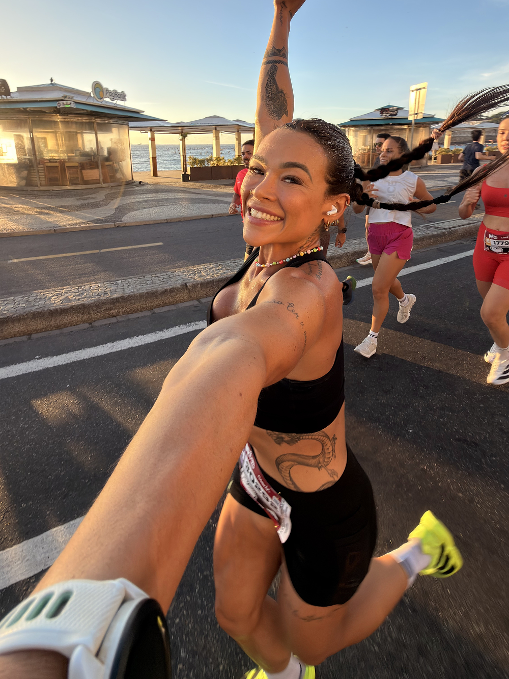 luana na maratona do rio